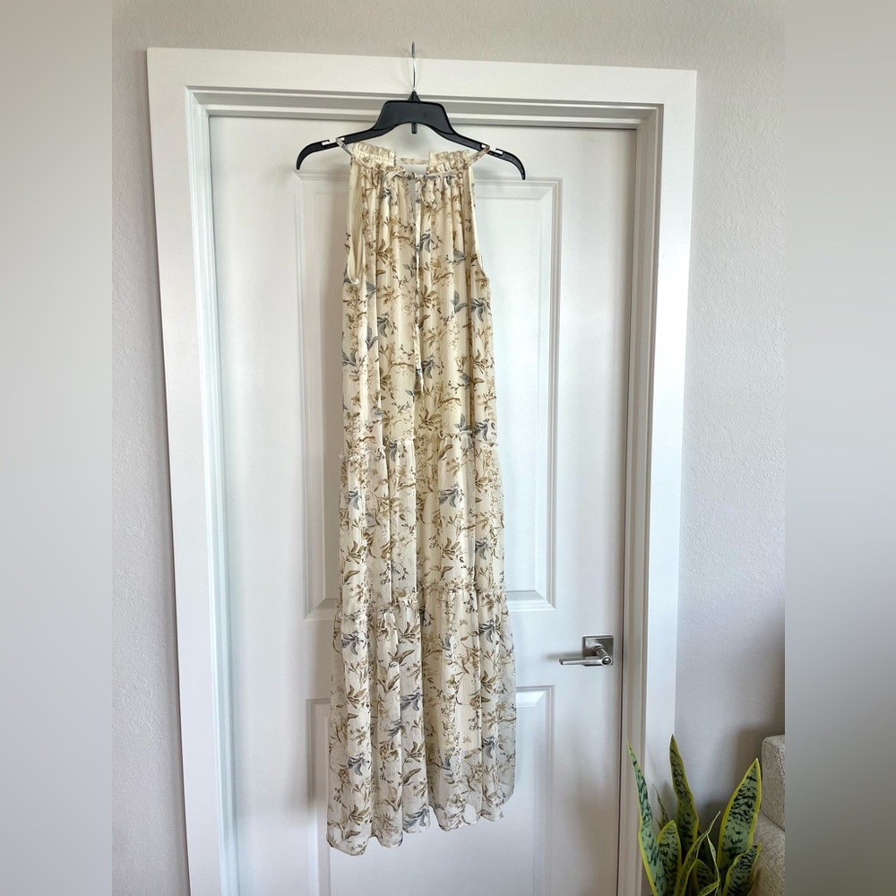 Anthropologie Tiered Maxi Dress
